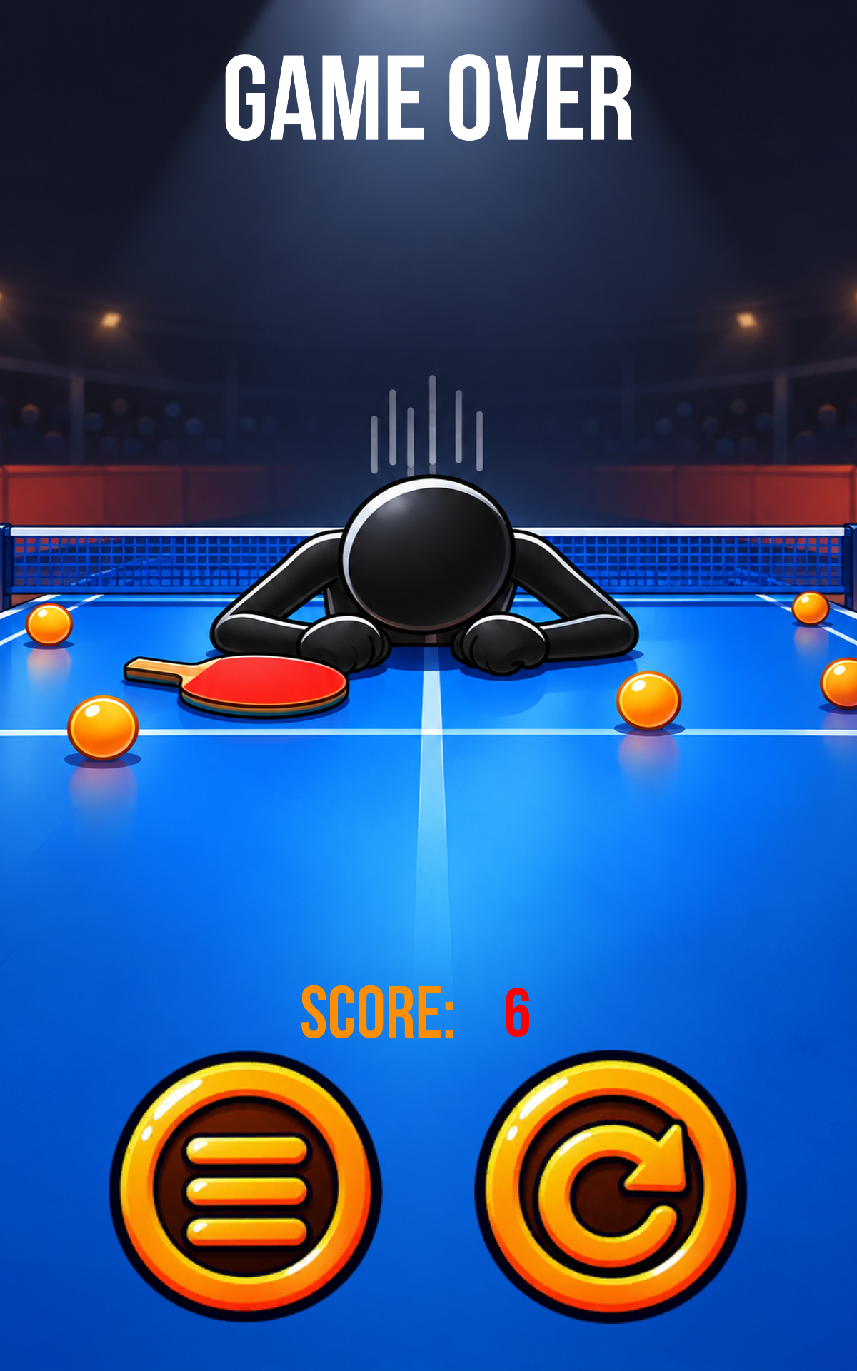 Stickman Ping Pong Table Screenshot 1