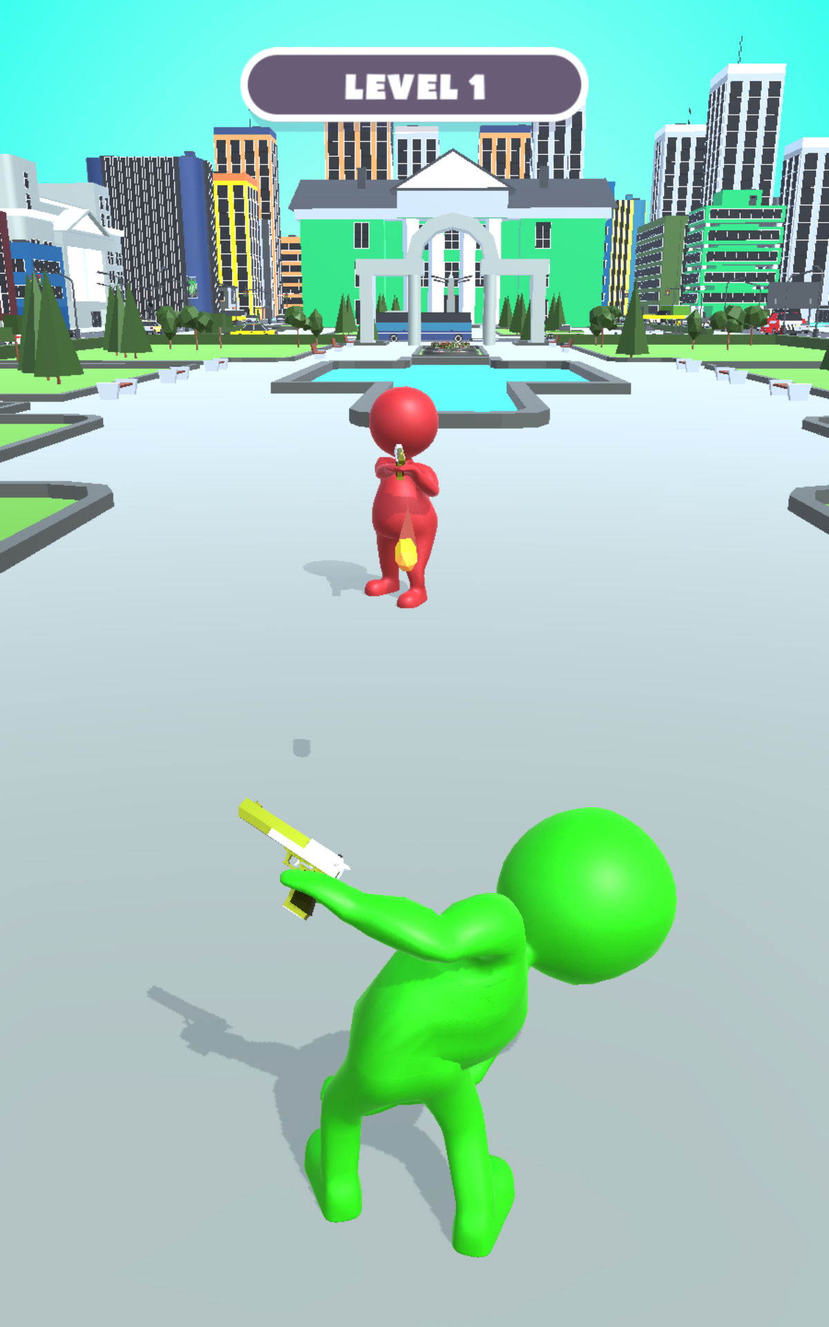 Stretchy Hero Bullet Escape Screenshot 2